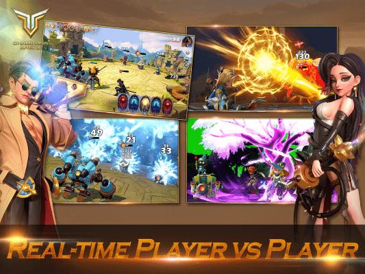 冠军竞技场国际服手游(champions arena)下载,冠军竞技场,魔幻手游,3d手游